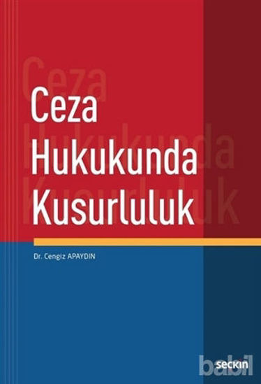Picture of Ceza Hukukunda Kusurluluk