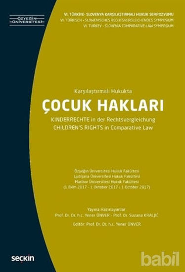 Picture of Karşılaştırmalı Hukukta Çocuk Hakları