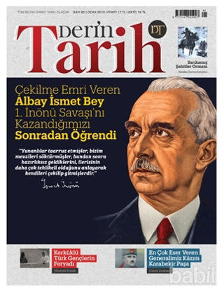 Picture of Derin Tarih Aylık Dergisi Sayı: 82 Ocak 2019
