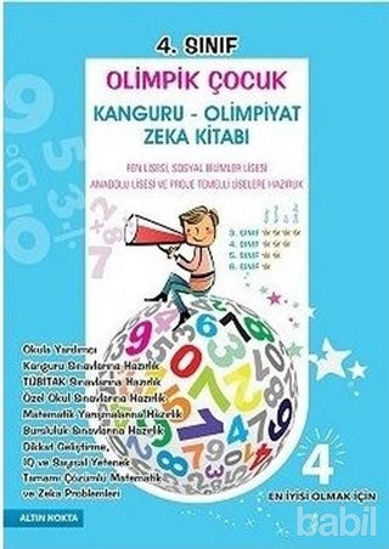 Picture of 4. Sınıf Olimpik Çocuk - Kanguru-Olimpiyat Zeka Kitabı