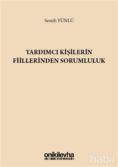 Picture of Yardımcı Kişilerin Fiillerinden Sorumluluk