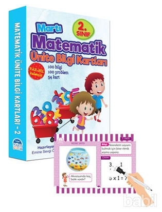 Picture of 2. Sınıf Matematik Ünite Bilgi Kartları - Yaz Sil Kalemli