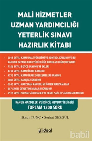 Picture of Mali Hizmetler Uzman Yardımcılığı Yeterlik Sınavı Hazırlık Kitabı