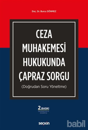 Picture of Ceza Muhakemesi Hukukunda Çapraz Sorgu
