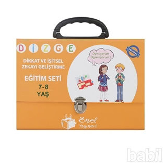 Picture of Dizge Dikkat ve İşitsel Zekayı Geliştirme Eğitim Seti (7-8 Yaş)
