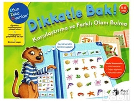 Picture of Etkin Zeka Oyunları - Dikkatle Bak (5-6 Yaş)