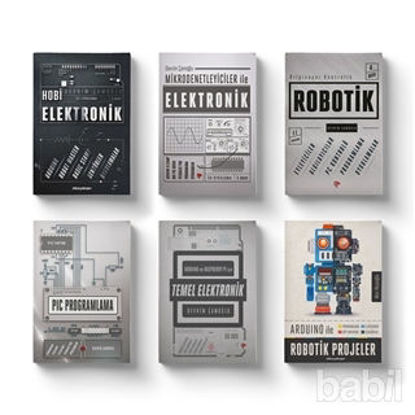 Picture of Robotik ve Elektronik Eğitim Seti (6 Kitap Takım)