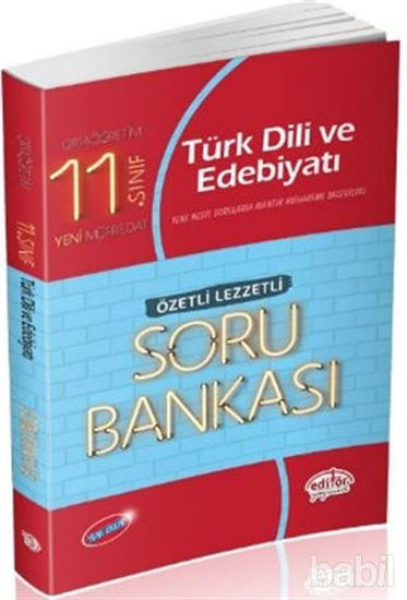 Picture of 11. Sınıf Türk Dili ve Edebiyatı Özetli Lezzetli Soru Bankası