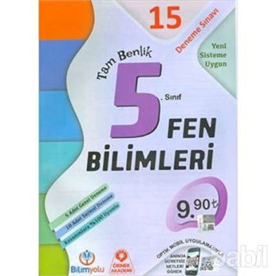 Picture of 5. Sınıf Fen Bilimleri Tam Benlik 15 Deneme Sınavı