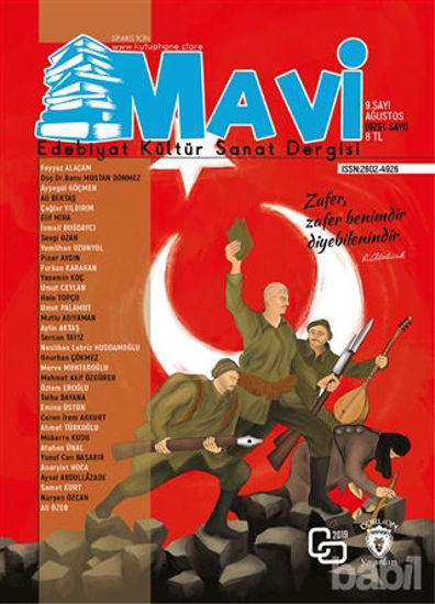 Picture of Mavi Edebiyat Kültür Sanat Dergisi Sayı: 9 Ağustos 2019