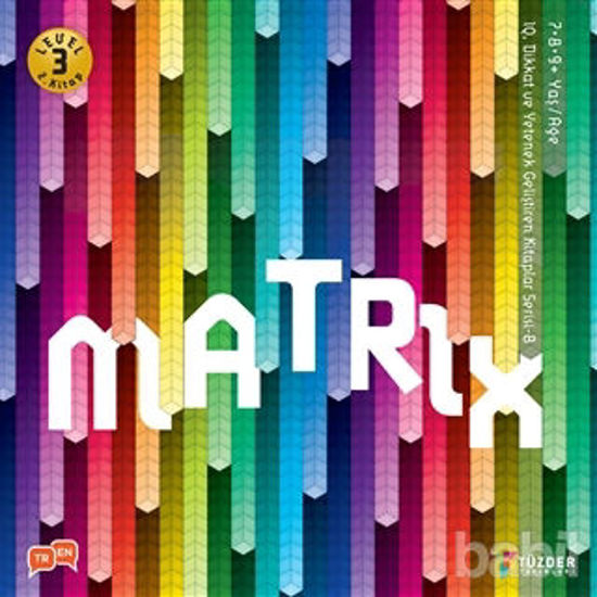 Picture of Matrix - IQ Dikkat ve Yetenek Geliştiren Kitaplar Serisi 8 (Level 3) (7-8-9 Yaş)