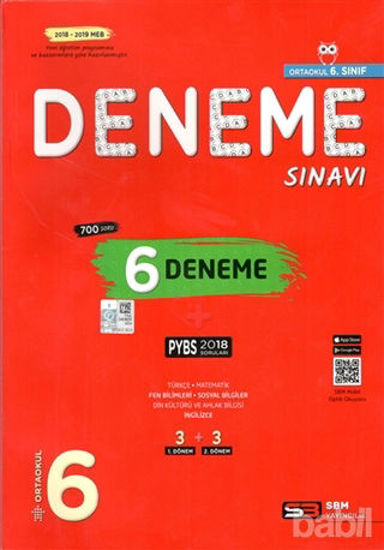 Picture of 6. Sınıf PYBS 6 Deneme Sınavı