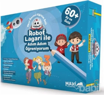 Picture of Robot Lagari ile Adım Adım Öğreniyorum - Okul Öncesi Eğitim Seti 60 Ay ve Üstü