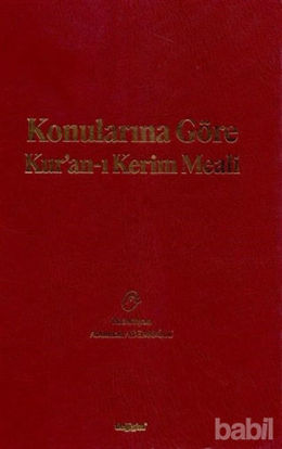 Picture of Konularına Göre Kur'an-ı Kerim Meali