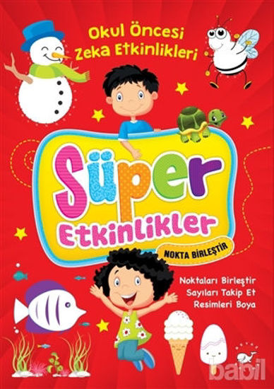Picture of Süper Etkinlikler Nokta Birleştir - Okul Öncesi Zeka Etkinlikleri