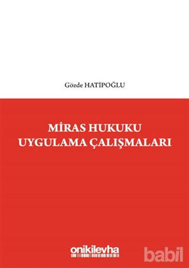 Picture of Miras Hukuku Uygulama Çalışmaları
