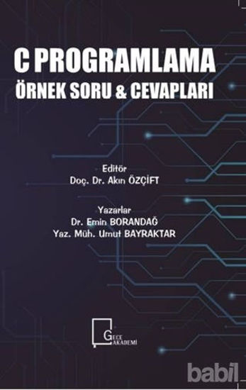 Picture of C Programlama Örnek Soru ve Cevapları