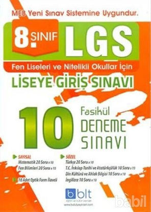 Picture of 8. Sınıf LGS 10 Fasikül Deneme Sınavı