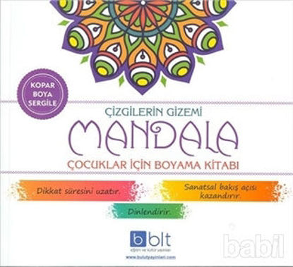 Picture of Çizgilerin Gizemi - Mandala Çocuklar İçin Boyama Kitabı