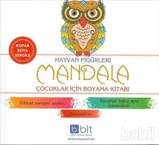 Picture of Hayvan Figürleri - Mandala Çocuklar İçin Boyama Kitabı