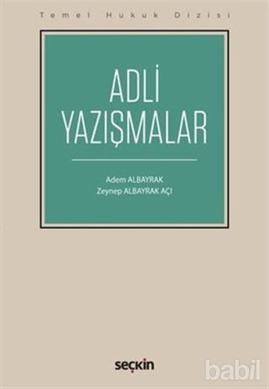 Picture of Adli Yazışmalar