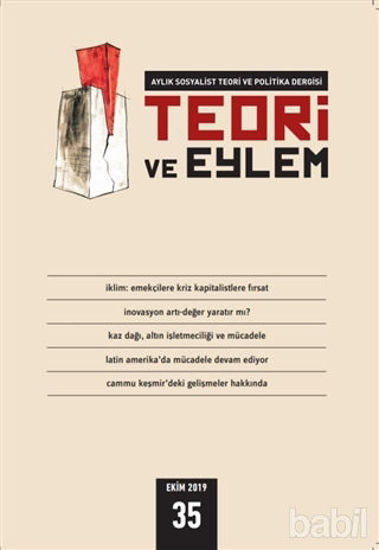 Picture of Teori ve Eylem Dergisi Sayı: 35 Ekim 2019