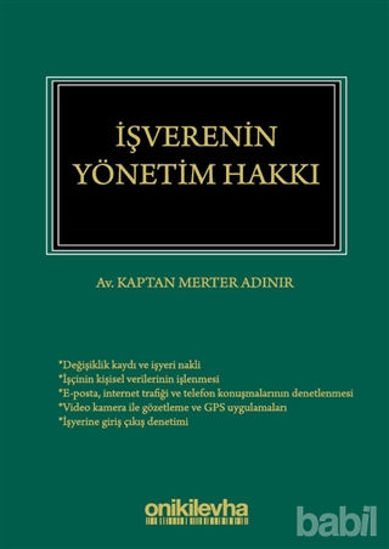 Picture of İşverenin Yönetim Hakkı