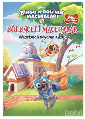 Picture of Bingo ve Roli'nin Maceraları - Eğlenceli Maceralar Çıkartmalı Boyama Kitabı