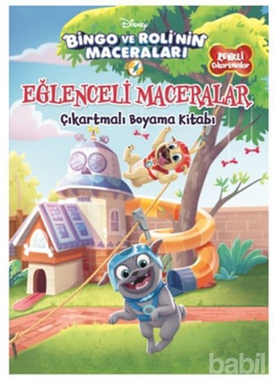 Picture of Bingo ve Roli'nin Maceraları - Eğlenceli Maceralar Çıkartmalı Boyama Kitabı