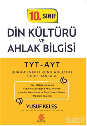 Picture of TYT-AYT 10. Sınıf Din Kültürü ve Ahlak Bilgisi Soru Cevaplı Konu Anlatımı Soru Bankası