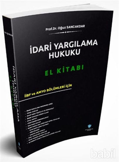 Picture of İdari Yargılama Hukuku El Kitabı