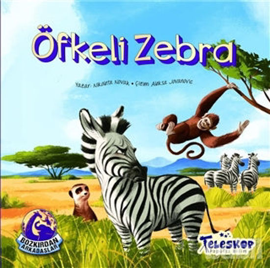 Picture of Öfkeli Zebra - Bozkırdan Arkadaşlar
