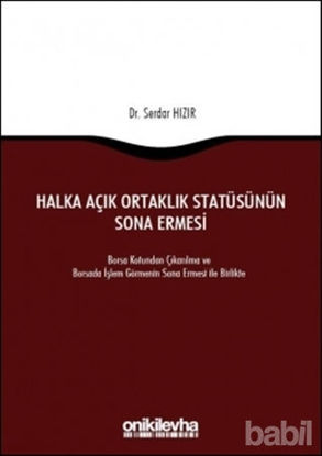 Picture of Halka Açık Ortaklık Statüsünün Sona Ermesi
