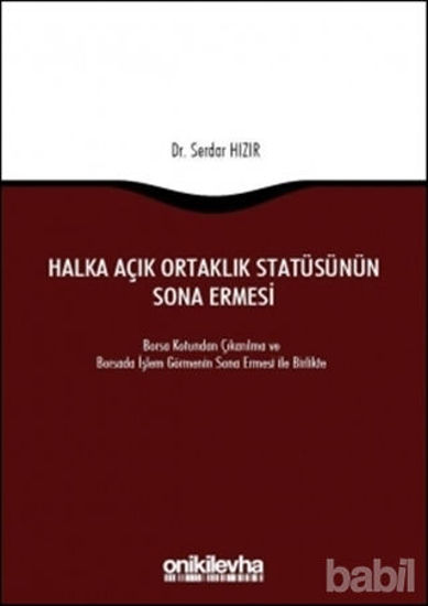 Picture of Halka Açık Ortaklık Statüsünün Sona Ermesi