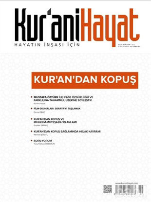 Picture of Kur'ani Hayat Dergisi Eylül-Ekim 2019 Yıl: 11 Sayı: 67