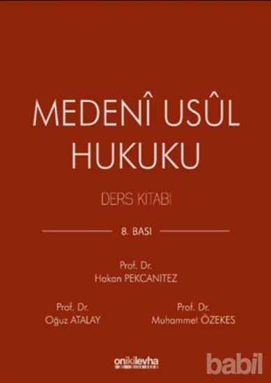 Picture of Medeni Usul Hukuku Ders Kitabı