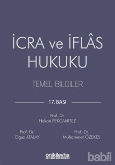Picture of İcra ve İflas Hukuku Temel Bilgiler