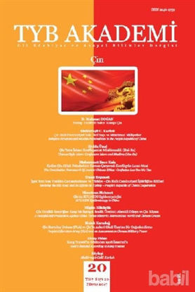 Picture of TYB Akademi Dergisi Sayı: 20 Mayıs 2017