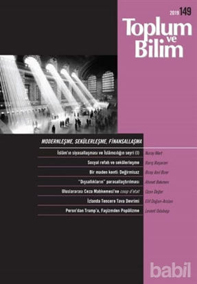 Picture of Toplum ve Bilim Dergisi Sayı: 149