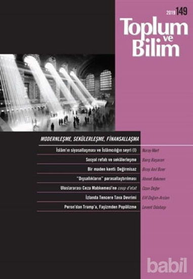 Picture of Toplum ve Bilim Dergisi Sayı: 149