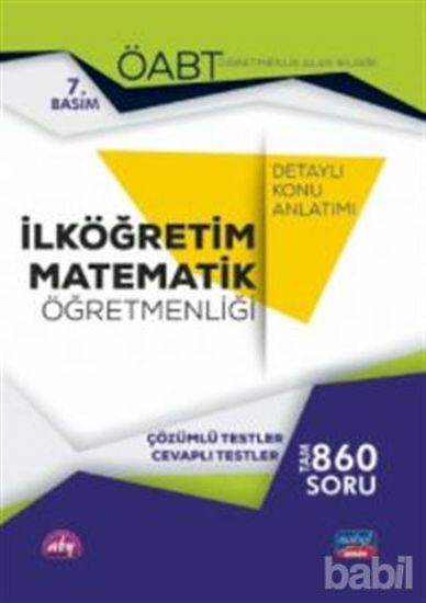 Picture of ÖABT İlköğretim Matematik Öğretmenliği - Öğretmenlik Alan Bilgisi - Detaylı Konu Anlatımı