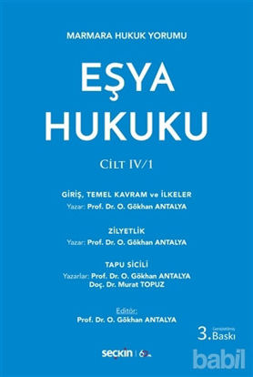 Picture of Eşya Hukuku Cilt: 4 / 1