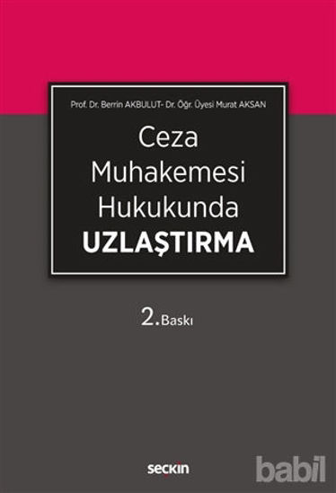 Picture of Ceza Muhakemesi Hukukunda  Uzlaştırma