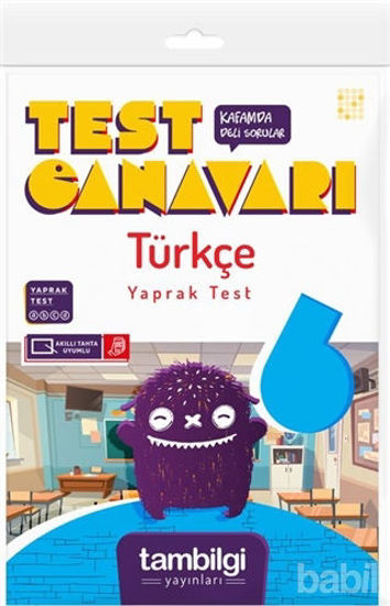 Picture of 6. Sınıf Türkçe Yaprak Test
