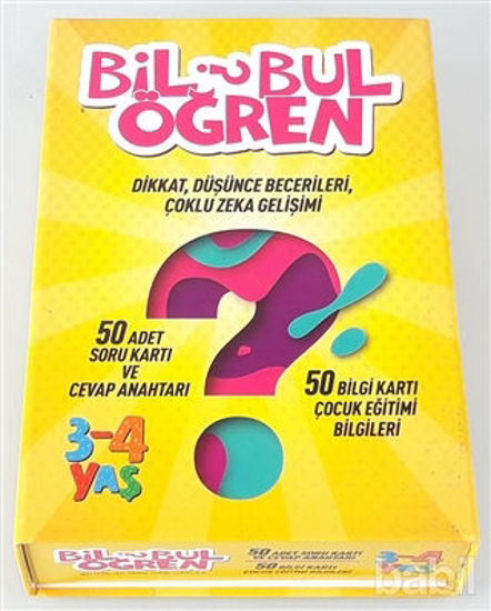 Picture of Bil Bul Öğren (3 - 4 Yaş)