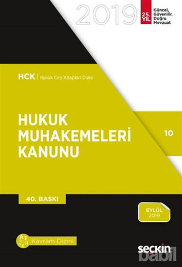 Picture of Hukuk Muhakemeleri Kanunu Eylül 2019