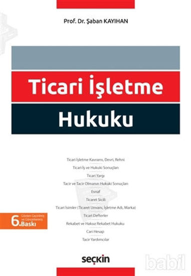 Picture of Ticari İşletme Hukuku