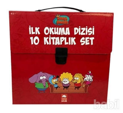 Picture of Kral Şakir İlk Okuma Kitapları Çantalı Set (10 Kitap Takım) - Kırmızı