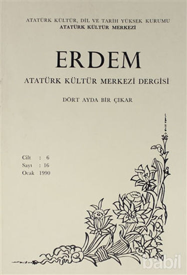 Picture of Erdem Atatürk Kültür Merkezi Dergisi Sayı : 16 Ocak 1990 (Cilt 6)