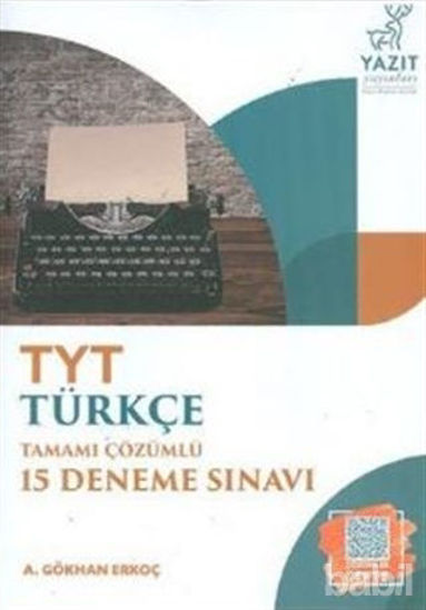 Picture of TYT Türkçe Tamamı Çözümlü 15 Deneme Sınavı 2020